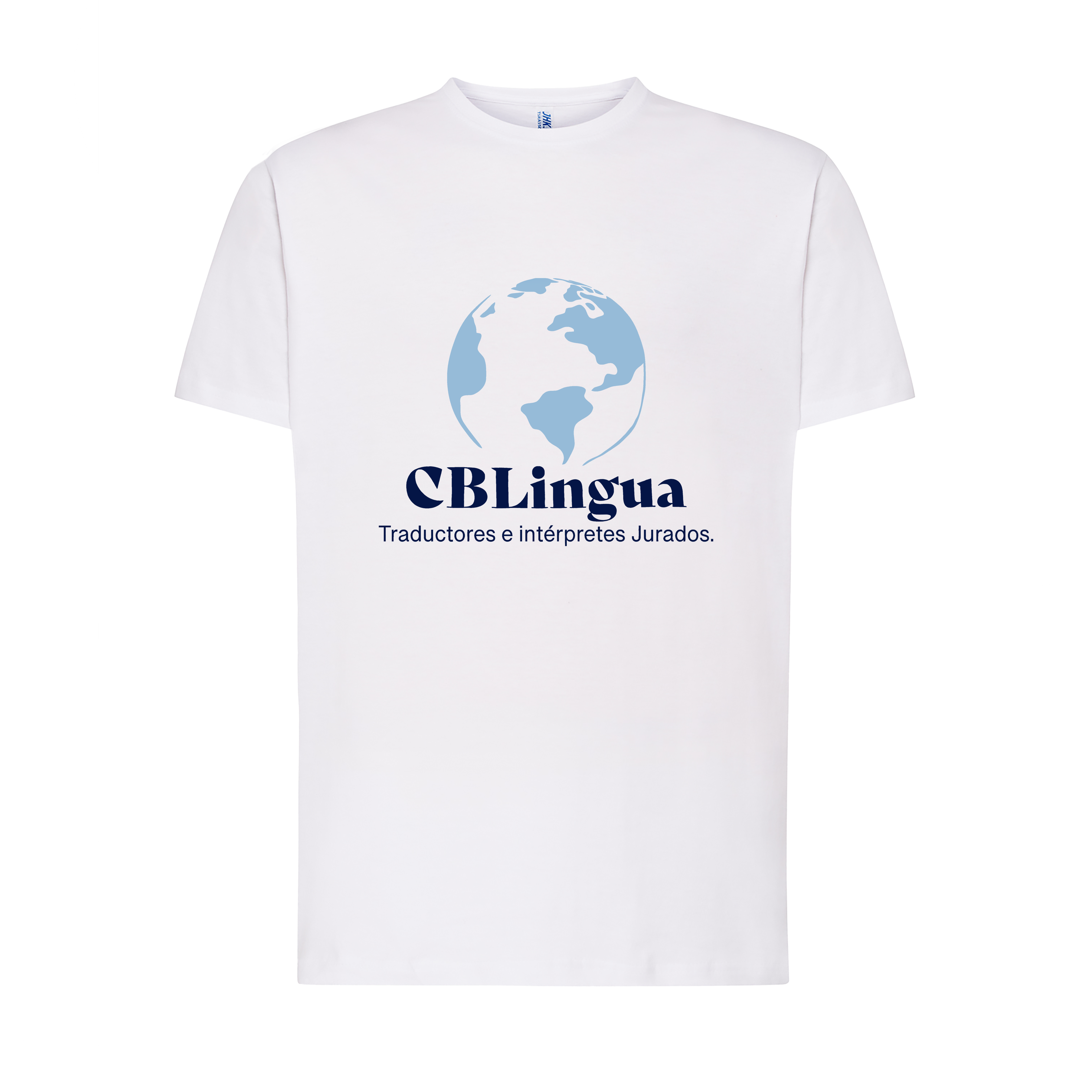 Camiseta blanca CBLingua