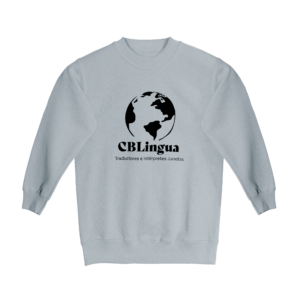 Sudadera niño CBLingua - Small, Gray