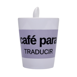 Taza “Café para traducir”